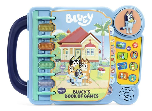 Bluey Libro Interactivo +de 400 Melodías,frases Y Más Vtech