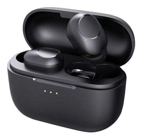 Imagen 2 de 4 de Auriculares in-ear gamer inalámbricos Haylou GT Series GT5 negro con luz LED