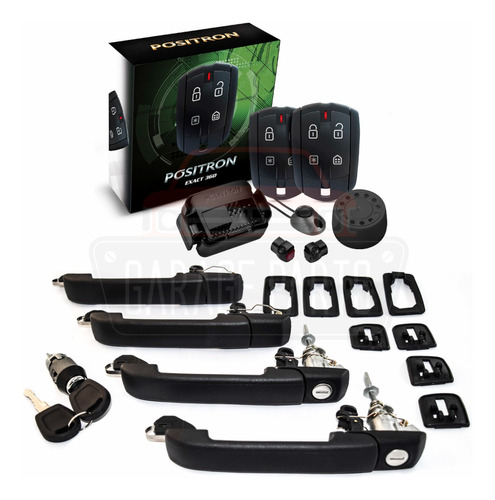 Kit Ignição 4 Maçanetas Portas + Alarme Pósitron Golf 94/98