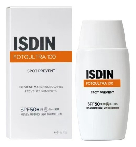 Protector Solar Isdin Fusion Fluid Fps 50 Spot Prevent 50 Ml