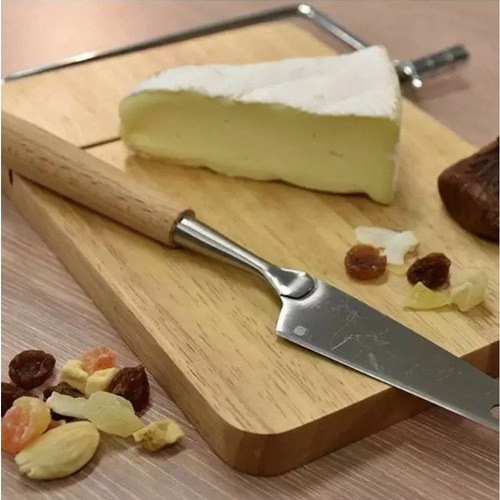 Cortador E Fatiador De Queijo Ecokitchen Em Bambu Mimo Style