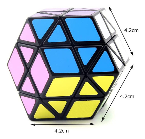 Cubo Mágico Willking Dodecaedro 3x3 Con 12 Ejes Color De La Estructura