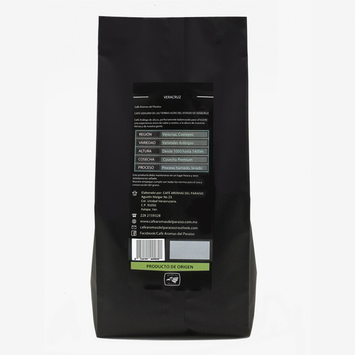 Café Especialida En Grano Aromas Del Paraiso Veracruz 1 Kilo
