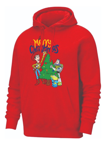 Buzos Busos Hoodie Navideño Motivo Toy Story Navidad