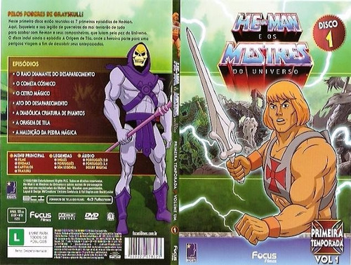 Dvd He Man Vol 1