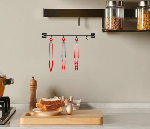 Hx Set De Pinzas De Cocina De Silicona De Acero Inoxidable