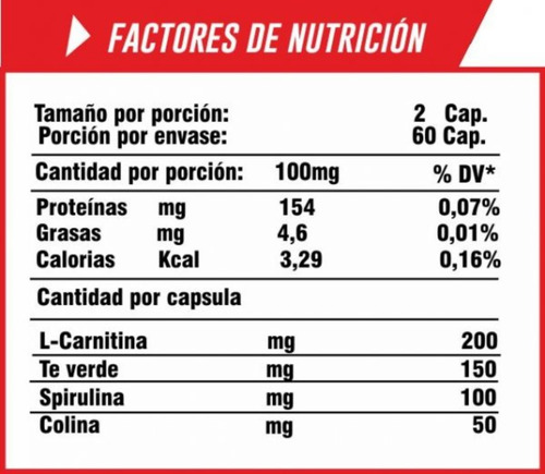 L Carnitine Emagrass Smart Nutrition Te Verde + Obs