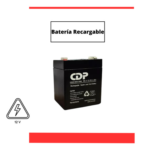 Bateria Interna Cdp 12v/4.5 Amp