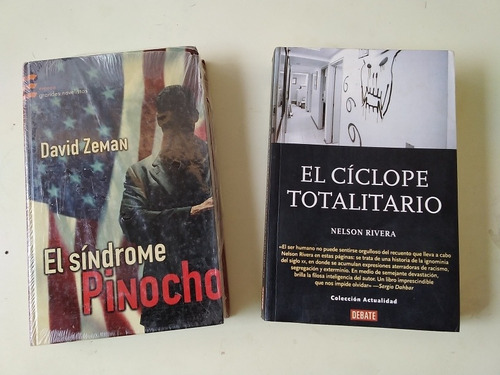 Libros El Sindrome Pinocho + El Ciclope Totalitario «oferta»