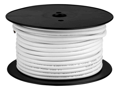 Cable De Barco Multiconductor Cubierta Blanca - 14/2d - 100'