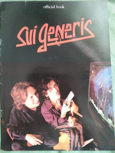 Sui Generis. Official Book. Año 2000. Impecable!