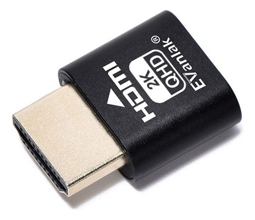 Evanlak Hdmi Dummy Plug Headless Ghost Display Emulator Prem