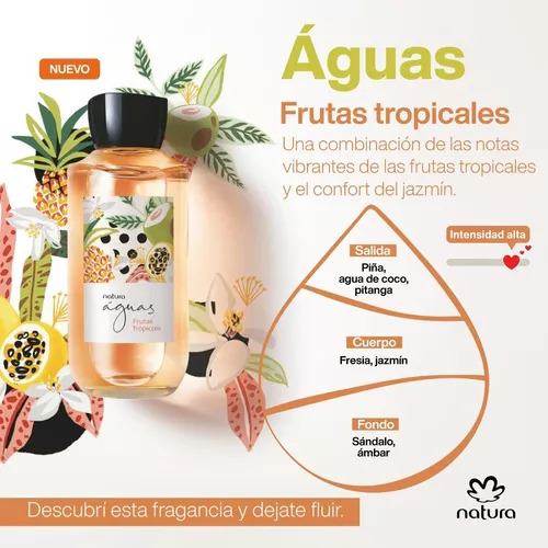 Natura Aguas De Colonia Frutas Tropicales 150ml