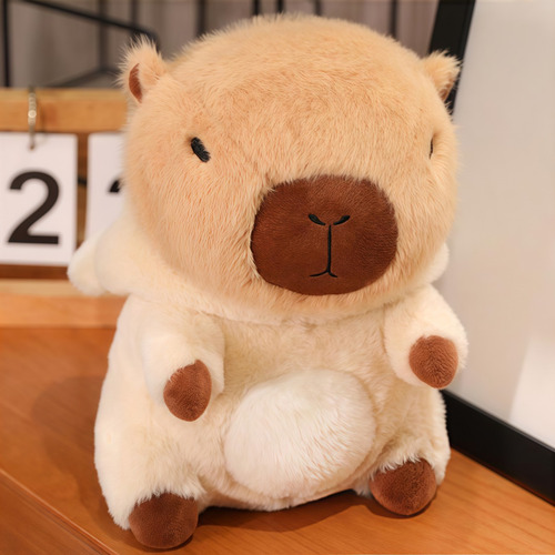 2 Muñecos De Carpincho De Peluche Y Bolsas De Almacenamiento