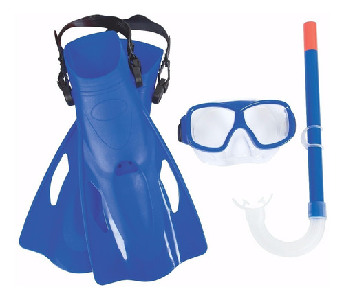 Imagen 2 de 5 de Kit De Buceo Snorkel 7-14 Años Kids 25019 Bestway