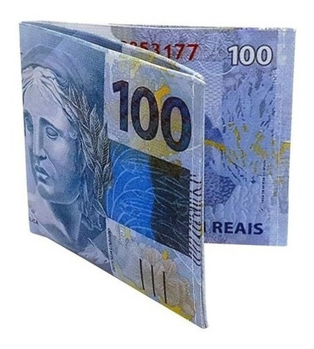Carteira Para Guardar Notas De Dinheiro Nota 100 Reais