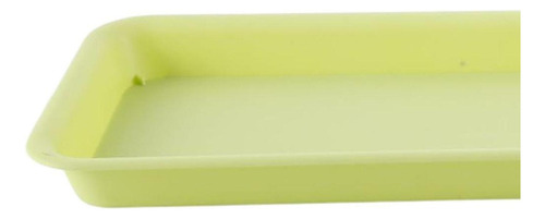 5x Platillos Plantadores Bandejas Compactas Verde