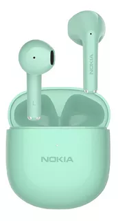 Auriculares in-ear inalámbricos Nokia Essential True Wireless E3110 verde con luz LED