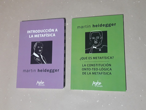 Heidegger Introducción A La Metafísica + ¿qué Es Metafisica?