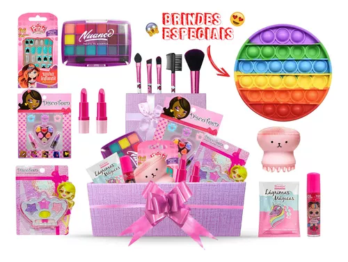 Compra online de Crianças maquiagem brinquedos kit para menina