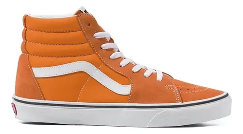 Tenis vans hotsell laranja neon