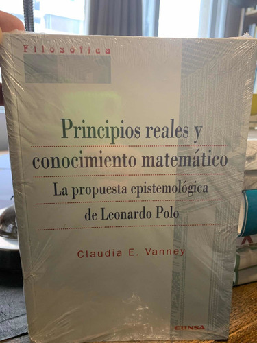Principios Reales Y Conocimiento Matematico. Claudia Vanney