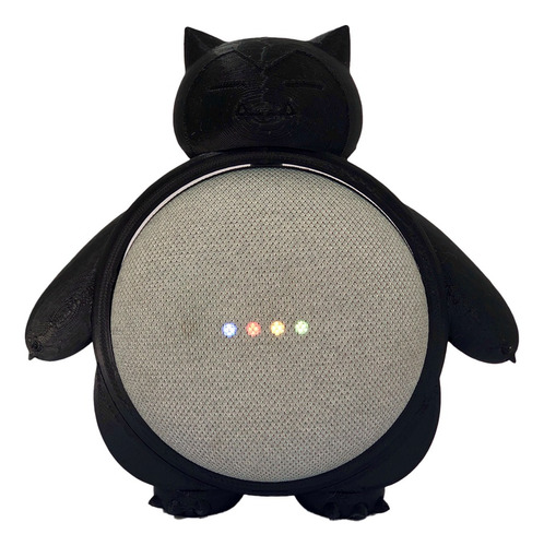 Soporte Base Snorlax Para Google Home Mini Impresión 3d