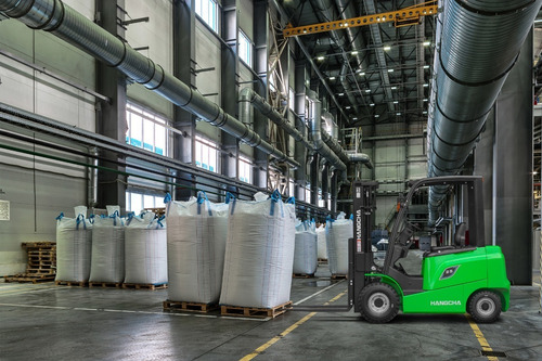 Autoelevador Montacarga Eléctrico Hangcha 2500kg - Litio