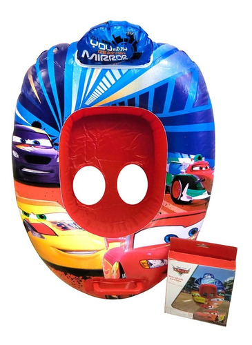 Bote Inflable Bebé - Disney Pixar - Cars - Vamos A Jugar Color Azul