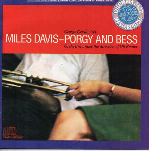 Cd Miles Davis (porgy And Bess) 