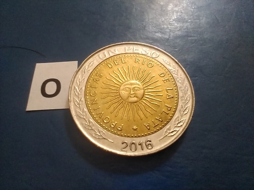 Antiguas Moneda S/c Año 2016. De 1 Peso Argentino Argentina 