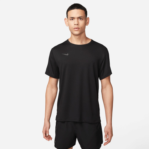 Remera Para Hombre Nike Dri-fit Uv Miler Negro