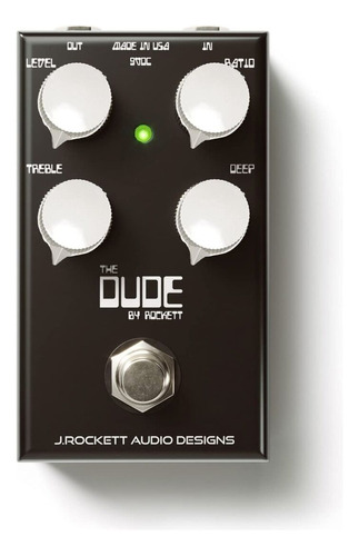 Pedal de efeito J. Rocket Audio Designs The Dude V2  preto