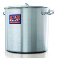 Comprar Olla Aluminio Gastronomica N50 Cerveza Tapa 98lts Reforzada