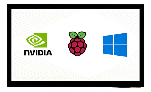 Pantalla Lcd Tactil 10.1 In Para Raspberry Pi/jetson Nano/pc