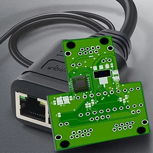 Divisor Ethernet Rj45, Awaduo 1 A 2 Conector Extensor Ethern