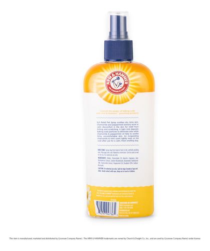 Pulverizador Itch Relief Arm & Hammer Para Mascotas Y Perros