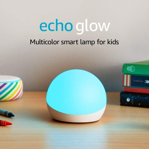 Echo Glow - Multicolor Smart Lamp For Kids, A Certified For 
