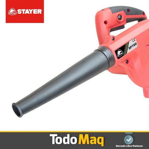 Imagen 6 de 8 de Soplador Sopladora Electrica Portatil Stayer 700w 16000rpm