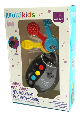 Meu Molhinho De Chaves Carro Com Sons Multikids - Br1944