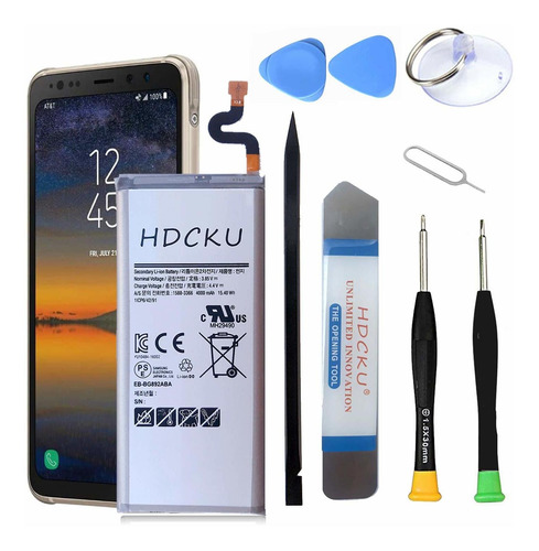 Kit Repuesto Bateria Para Samsung Galaxy S8 Active G892