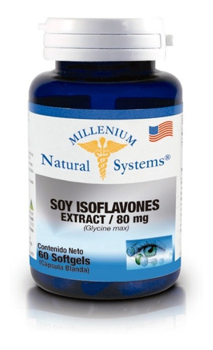 Soy Isoflavones 60 Sg Natural Syste - Unidad a $521