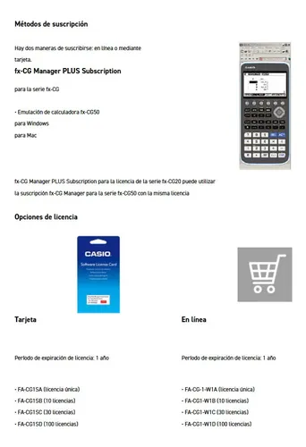 Calculadora Casio Fx-cg50 Grafico En 3d Pantalla Color Usb