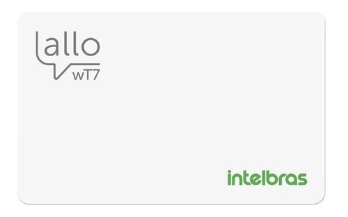 Imagem 2 de 6 de Vídeoporteiro Wi-fi Wt7 Intelbras Acesso Via Aplicativo Allo