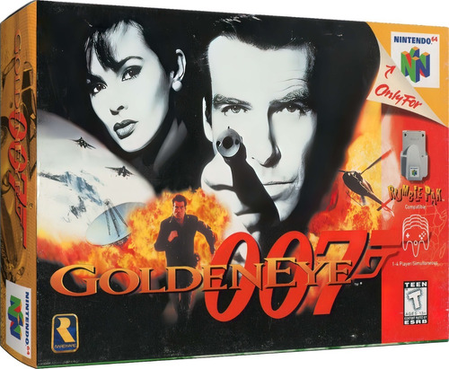 Golden Eye 007 Físico En Caja Con Manual Nintendo 64