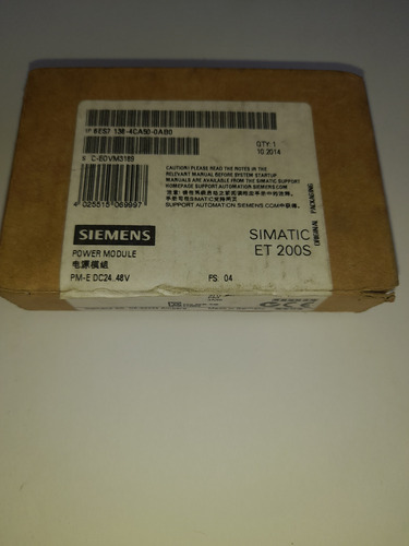 Power Module 6es7 138 4ca50 0ab0 Pm-e Dc24.48v
