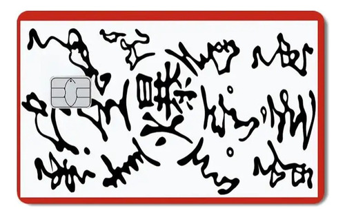 Sticker Para Tarjetas Credito, Debito Y Transporte Sello 