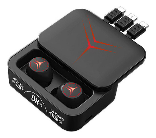 - Fones De Ouvido Bluetooth Sem Fio M88 Com Cabo De Dados 3