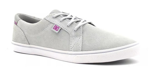Tenis Dc Feminino Council W Cinza Rosa Original Frete Grátis