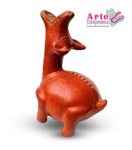 Xoloitzcuintle Aullador Artesanía  De Barro Elaborada  Mano 